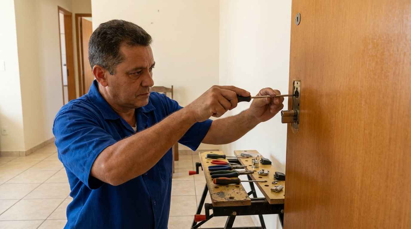Troca de Segredo Residencial 24 horas em São Bernardo do Campo‑SP
